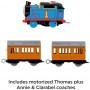 Thomas & Friends Motorized Talking Thomas Annie & Clarabel new